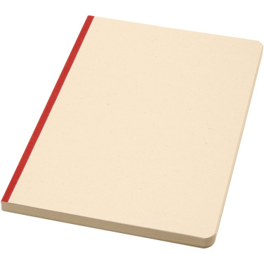 Logotrade advertising product image of: Liliana A5 sugarcane and RPET soft cover notebook