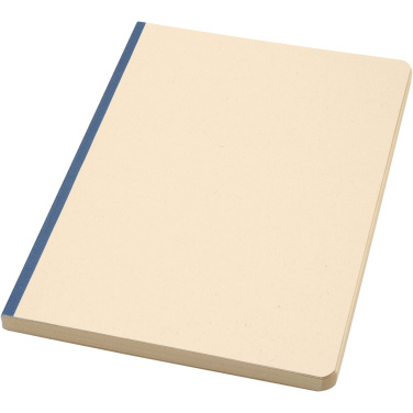 Logotrade promotional giveaway image of: Liliana A5 sugarcane and RPET soft cover notebook