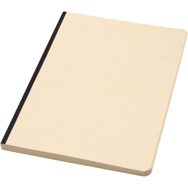 Logo trade promotional gifts picture of: Liliana A5 sugarcane and RPET soft cover notebook