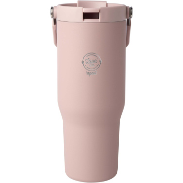 Logotrade promotional products photo of: Bronx 900 ml RCS recycled stainless steel copper vacuum insulated tumbler with dual function lid