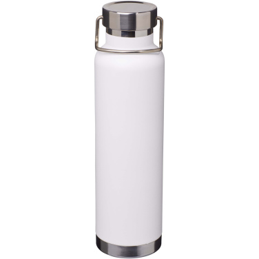 Logo trade promotional merchandise image of: Thor 650 ml RCS recycled stainless steel copper vacuum insulated water bottle