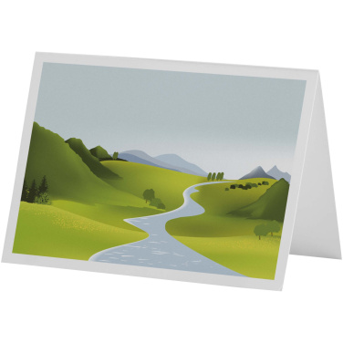 Logo trade promotional products image of: Herald A6 greeting card