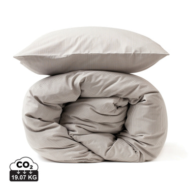 Logo trade promotional giveaway photo of: VINGA Montgomery premium cotton bed linen, 4 pcs set