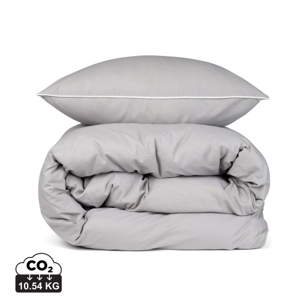 Logo trade promotional merchandise photo of: VINGA Marston OCS organic cotton bed linen, 4 pcs set