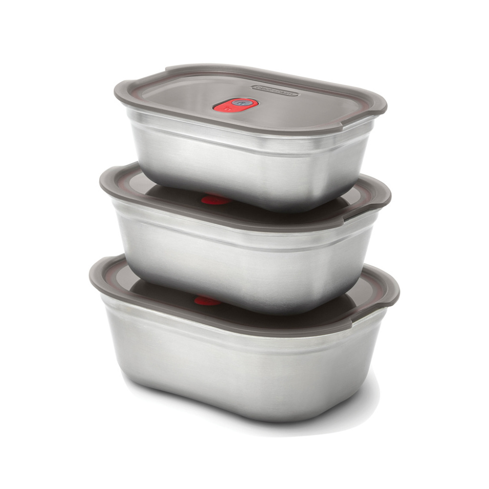 Logotrade business gifts photo of: Black+Blum Mealprep Box 3pcs Set Small, Medium, Large
