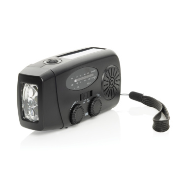Logotrade promotional product picture of: RescueWave RCS recycled plastic emergency radio
