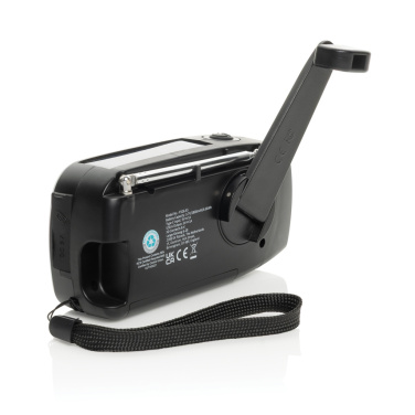 Logotrade promotional giveaway picture of: RescueWave RCS recycled plastic emergency radio