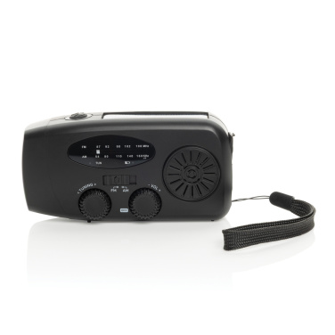 Logotrade promotional item image of: RescueWave RCS recycled plastic emergency radio