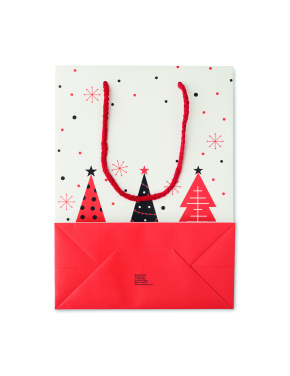 Logo trade promotional giveaway photo of: Gift paper bag medium