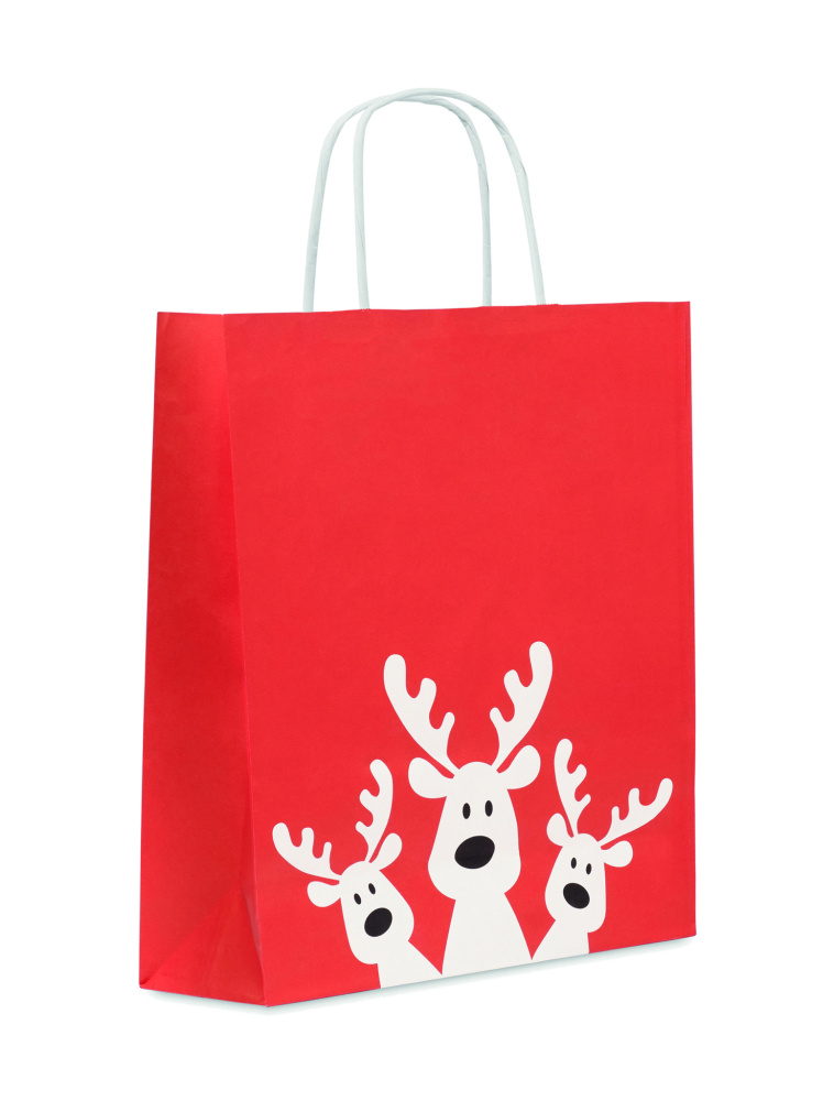 Logo trade advertising products image of: Gift paper bag medium