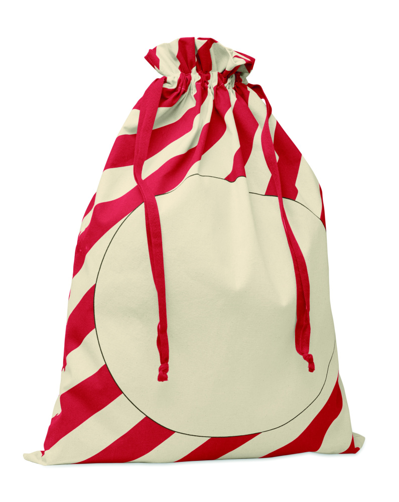 Logotrade promotional item image of: Large Santa cotton bag