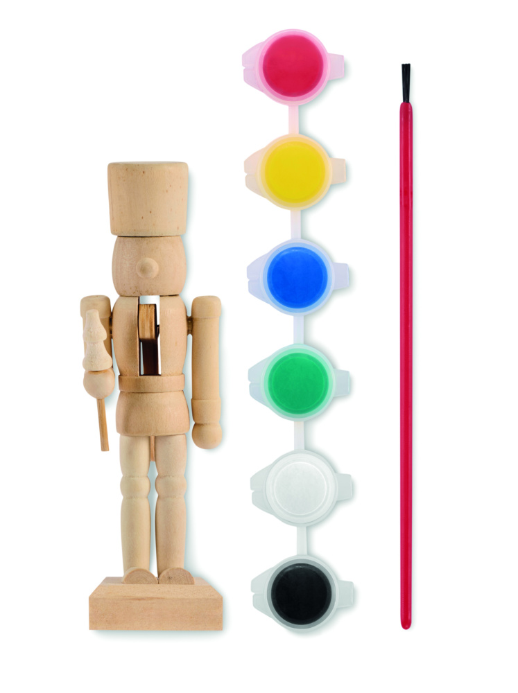 Logo trade advertising products image of: Nutcracker painting set