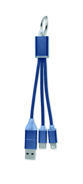 Logo trade corporate gifts picture of: 4 in 1 charging cable type C