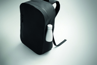 Logo trade promotional giveaways image of: 300D RPET computer backpack