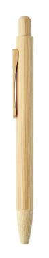 Logotrade promotional item image of: Bamboo automatic ball pen
