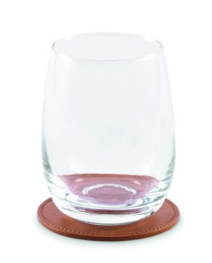 Logo trade promotional items picture of: Round coaster in PU