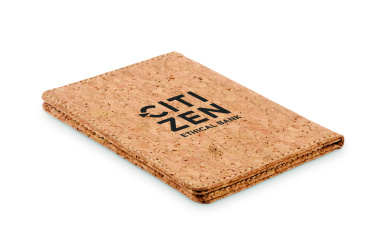 Logo trade promotional items image of: Cork passport holder
