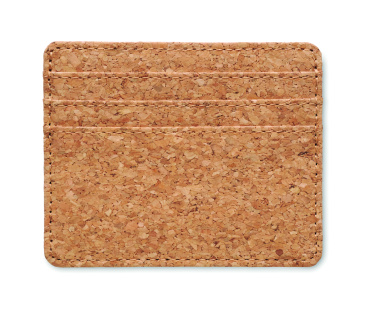 Logo trade promotional item photo of: Cork cardholder with RFID