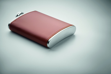 Logotrade promotional items photo of: Slim hip flask 200 ml