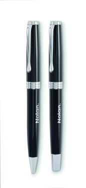 Logotrade promotional gift image of: Ball pen and roller set