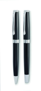 Logotrade advertising product picture of: Ball pen and roller set