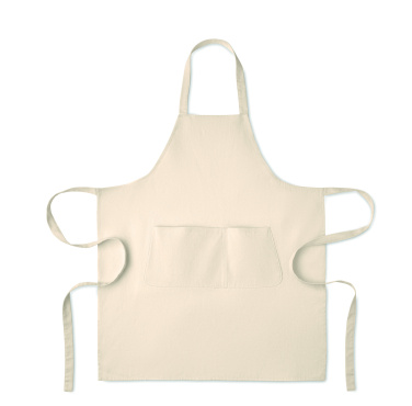 Logo trade promotional merchandise picture of: Organic cotton apron 240 gr/m²