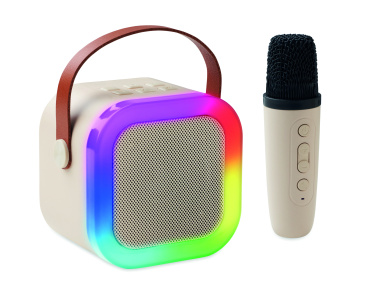 Logo trade promotional gift photo of: Karaoke set speaker