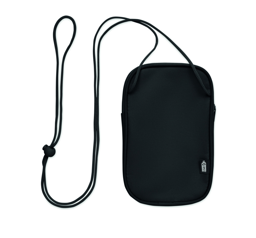 Logo trade promotional products picture of: RPET cross body travel pouch