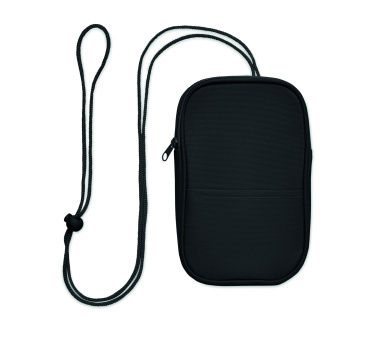 Logotrade business gifts photo of: RPET cross body travel pouch