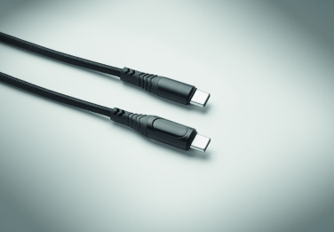 Logotrade promotional product image of: 100W charging cable type-C