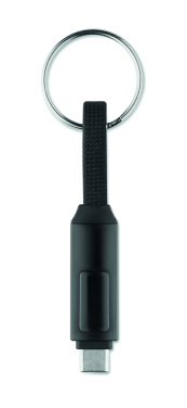 Logo trade promotional merchandise photo of: 60W charging cable keyring