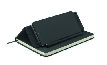 Logotrade promotional gift image of: A5 notebook with phone holder