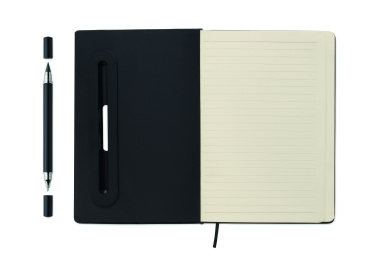 Logotrade promotional gifts photo of: A5 notebook with phone holder