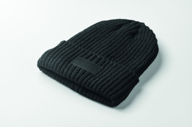 Logo trade promotional gift photo of: 3M knitted beanie with cuff