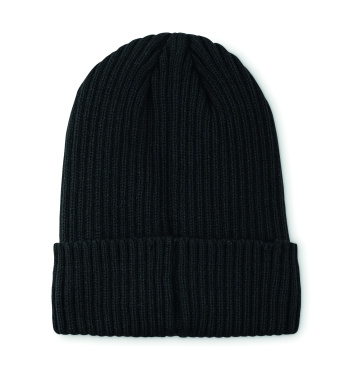 Logotrade promotional gift image of: 3M knitted beanie with cuff
