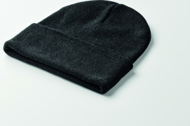 Logo trade promotional merchandise photo of: Knitted beanie with cuff
