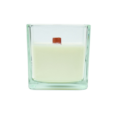 Logo trade promotional merchandise photo of: Plant based wax candle 600gr
