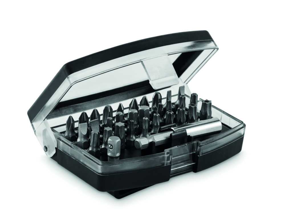 Logotrade promotional item picture of: 32 pcs screwdriver bit set