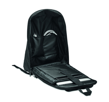 Logo trade corporate gift photo of: 600D RPET backpack trolley