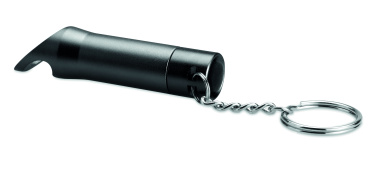 Logo trade promotional products picture of: Metal torch key ring Ylivieska