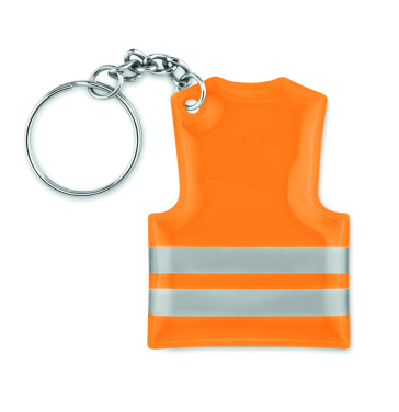 Logotrade corporate gift image of: Key ring with reflecting vest Jekabpils