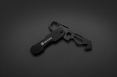 Logo trade advertising product photo of: Gear X foldable EDC tool with carabiner and parcel cutter