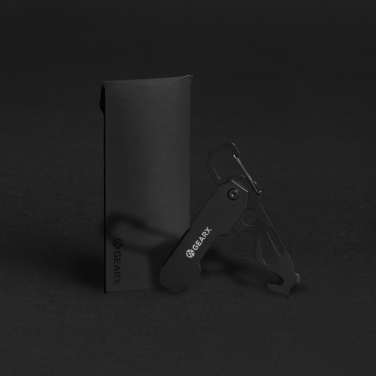 Logotrade corporate gift image of: Gear X foldable EDC tool with carabiner and parcel cutter