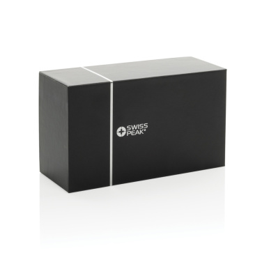 Logo trade promotional products image of: Swiss Peak RCS recycled aluminium 10W bass speaker