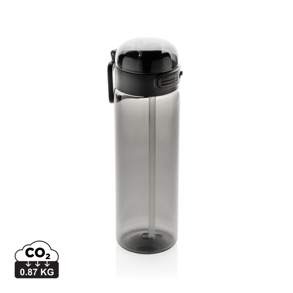 Logotrade business gift image of: SipnLock RCS RPET Leakproof sports water bottle 800ML