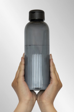 Logo trade advertising products image of: Ripple RCS RPET Leakproof water bottle with handle 750ML