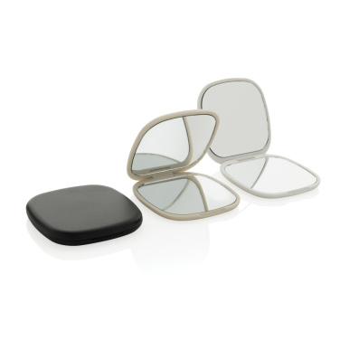 Logo trade promotional gift photo of: Reflecta RCS recycled plastic make-up mirror