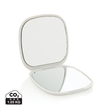 Logo trade promotional merchandise picture of: Reflecta RCS recycled plastic make-up mirror