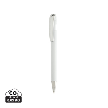 Logo trade promotional merchandise photo of: Glide GRS certified R-ABS Metal Clip Pen