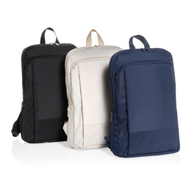 Logo trade promotional items image of: Flexpack Aware™ RPET Expandable Slim 15.6" Laptop Backpack